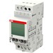 Digitale schakelklok voor paneelbouw System pro M compact ABB Componenten Digitale timer Wekelijks 1 kanaal 2CSM222531R1000